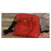 QVC TIGNANELLO "AURORA" kožená kabelka Barva: Červená