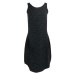 ALPINE PRO RESSA Dámské šaty, černá, velikost
