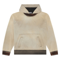 Mikina diesel s-nekki sweat-shirt off white