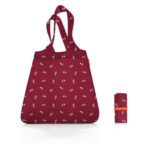 Ekologická taška Reisenthel Mini Maxi Shopper Bavaria dark ruby