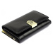 Trendy dámská kožená peněženka Juana, černá