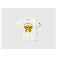 Benetton, Cream White ©disney Simba T-shirt