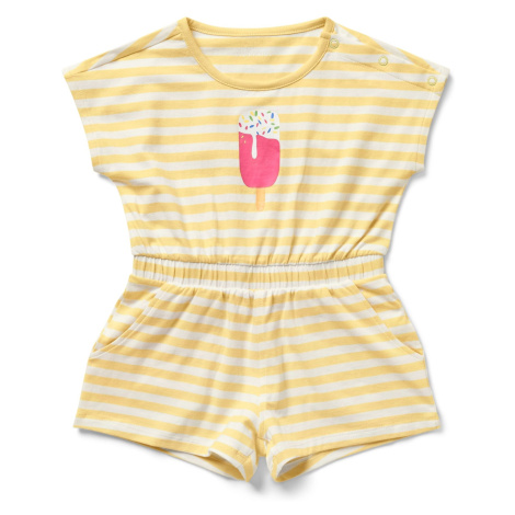 Bílé dívčí overaly