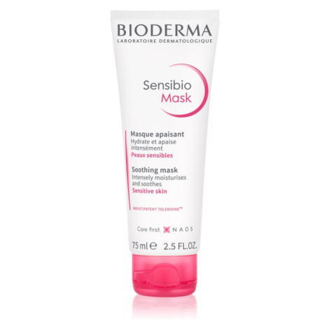 Bioderma Sensibio Maska zklidňující maska pro citlivou pleť 75 ml