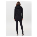 Černý dámský lehký kabát s kapucí ONLY Sedona