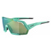 Alpina Rocket Q-Lite Turquoise Matt/Green Cyklistické brýle