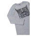Dětská bavlněná košile s dlouhým rukávem Reima šedá barva, s potiskem