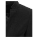 Černý pánský delší kabát CX0427