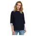 Made Of Emotion Woman's Sweatshirt M386 Navy Blue