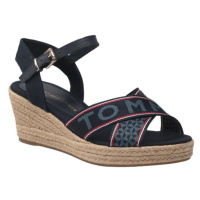 Sandály Tommy Hilfiger Webbing Wedge Sandal W FW0FW06297