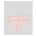 Spodní prádlo karl lagerfeld lace hipster set růžová