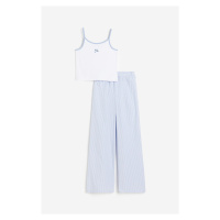 H & M - Bavlněné pyžamo - modrá