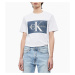 Calvin Klein pánské bílé tričko Icon