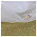 Klenoty Amber Luxusní stříbrný prsten s opálem a topazy Romance