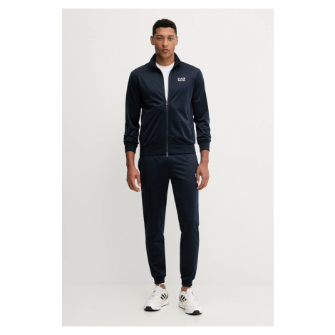 Tepláková souprava EA7 Emporio Armani pánská, černá barva, PJHCZ.8NPV65