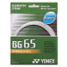 Badmintonový výplet Yonex Micron BG65 White (0.70 mm)