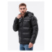 Černá pánská zimní bunda Ombre Clothing C518