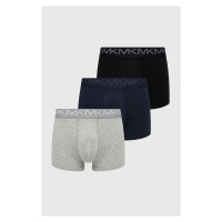 Boxerky MICHAEL Michael Kors (3-pack) pánské, tmavomodrá barva