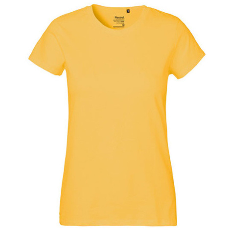Neutral Dámské tričko NE80001 Yellow