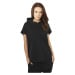 Dámské tričko dlouhé // Urban classics Ladies Sleeveless Terry Hoody black