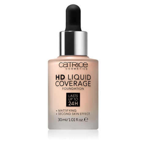 Catrice HD Liquid Coverage make-up odstín 002 Porcelain Beige 30 ml