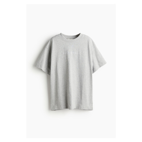 H & M - Objemné tričko - šedá H&M
