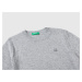 Benetton, Sweater In Cashmere And Wool Blend