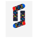 Sada čtyř párů barevných vzorovaných ponožek Happy Socks
