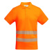 Roly Atrio Pánské reflexní polo tričko HV9318 Fluor Orange 223