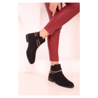 Soho Women's Black Boots & Booties 18453