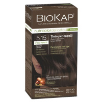 BIOKAP Nutricolor Delicato Rapid 5.15 Popelavě kaštanová barva na vlasy 135 ml