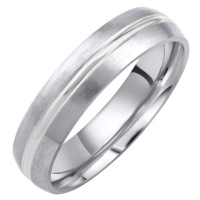 Snubní ocelový prsten DALIA pro muže i ženy