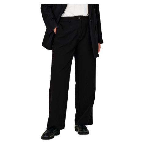 ONLY CARMAKOMA Dámské kalhoty CARLANA-BERRY Straight Fit 15300118 Black