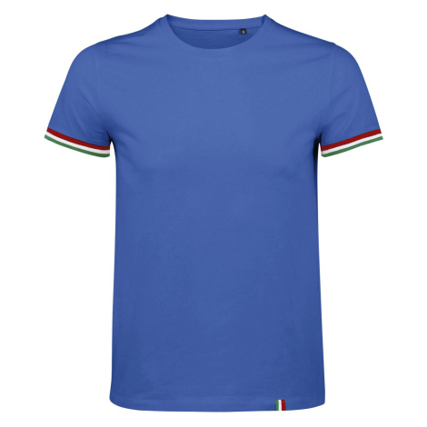 SOĽS Rainbow Men Pánské tričko SL03108 Royal blue / Kelly green SOL'S