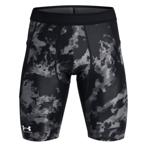 HeatGear® Iso-Chill Printed Long Shorts | Black/White Under Armour
