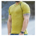 TERMOVEL Pánské tričko MODAL SHORT M žluté