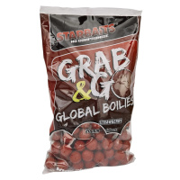 Starbaits boilies g&g global strawberry jam - 2,5 kg 24 mm