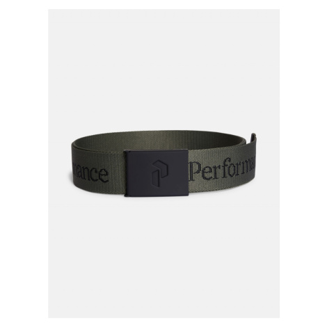 Opasek peak performance rider belt zelená