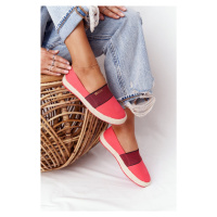 Espadrilles On A Braided Sole Big Star Red