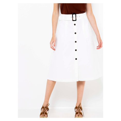 Bílá sukně CAMAIEU - Dámské Camaïeu