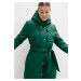 BONPRIX prošívaný kabát s páskem Barva: Zelená, Mezinárodní