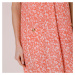 Blancheporte Krátké šaty s potiskem meruňková