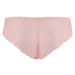 Charlota krajkové kalhotky s mašlí růžová