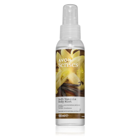 Avon Naturals Care Vanilla & Sandalwood osvěžující tělový sprej s vanilkou a santalovým dřevem 1