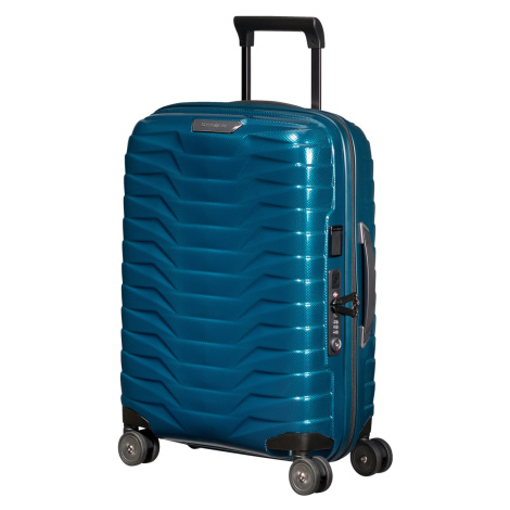Cestovní kufr Samsonite Proxis Spinner 55 EXP Barva: modrá