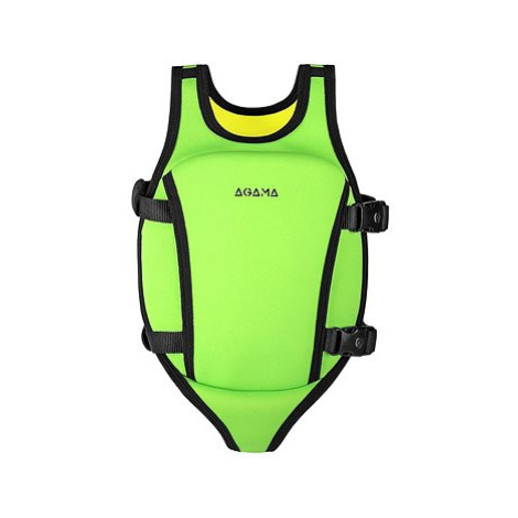 Agama dětská plavecká vesta, zelená