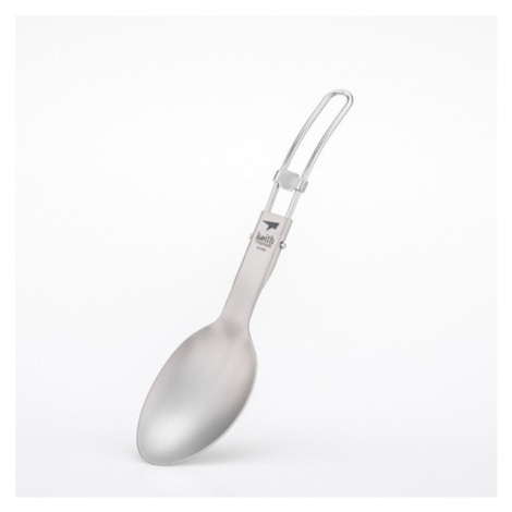 Lžíce Keith Titanium Folding Titanium Spoon Barva: šedá