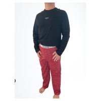 Pánské pyžamo GUESS U2BX02 PJ SET | černá