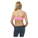 Dámské tričko bez rukávů // Urban classics Ladies Neon Bandeau Top neonpink