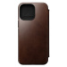 Nomad Leather MagSafe Folio Brown iPhone 14 Pro Max